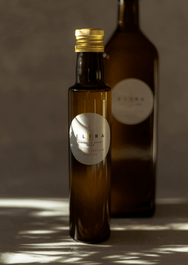 Extra natives Olivenöl aus Marokko in 250 ml Glasflasche – kaltgepresst, intensiv fruchtig