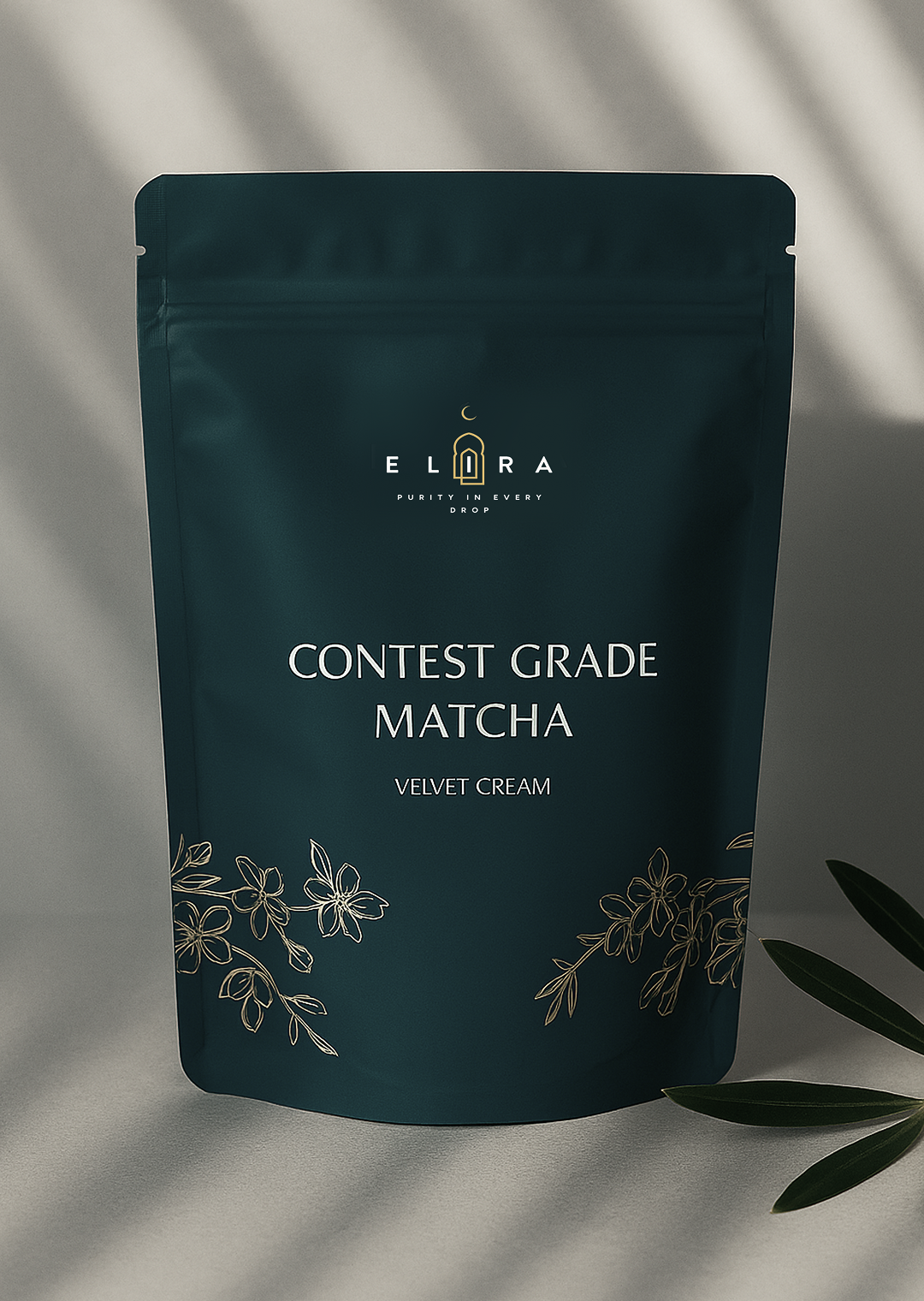 Velvet Cream Matcha aus Japan – hochwertige Verpackung mit grünem Akzent in 100g