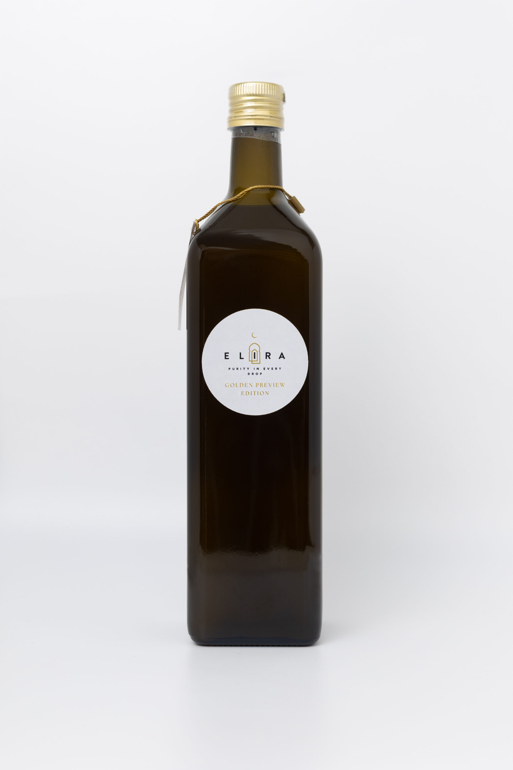 Extra natives Olivenöl aus Marokko in 1000ml Glasflasche – kaltgepresst, intensiv fruchtig