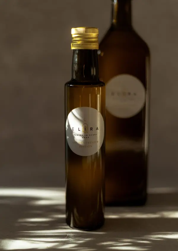 Extra natives Olivenöl aus Marokko in 250 ml Glasflasche – kaltgepresst, intensiv fruchtig