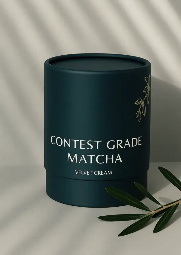 Velvet Cream Matcha aus Japan – hochwertige Verpackung mit grünem Akzent in 30g