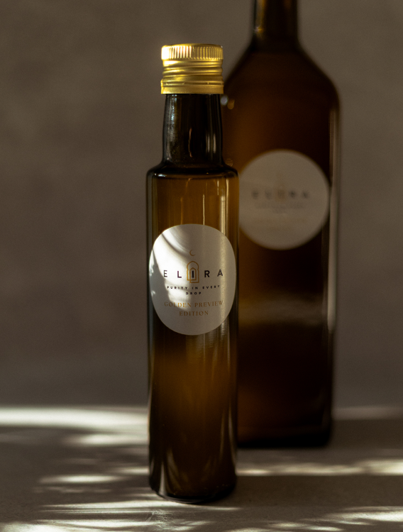 Extra natives Olivenöl aus Marokko in 250 ml Glasflasche – kaltgepresst, intensiv fruchtig